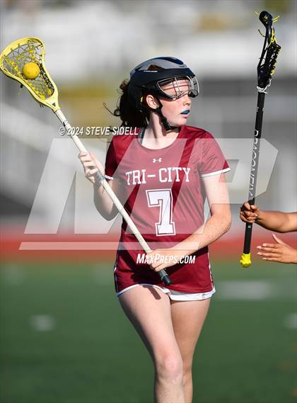 Thumbnail 3 in Tri-City Christian vs Mission Bay (CIFSDS D3 Quarterfinals) photogallery.