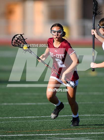Thumbnail 2 in Tri-City Christian vs Mission Bay (CIFSDS D3 Quarterfinals) photogallery.