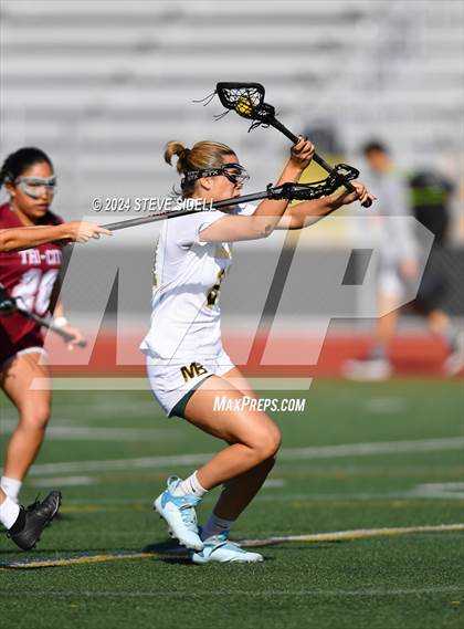 Thumbnail 3 in Tri-City Christian vs Mission Bay (CIFSDS D3 Quarterfinals) photogallery.