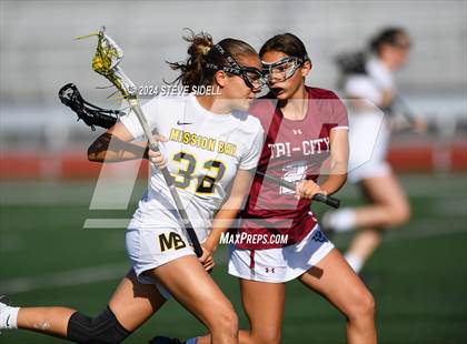 Thumbnail 2 in Tri-City Christian vs Mission Bay (CIFSDS D3 Quarterfinals) photogallery.