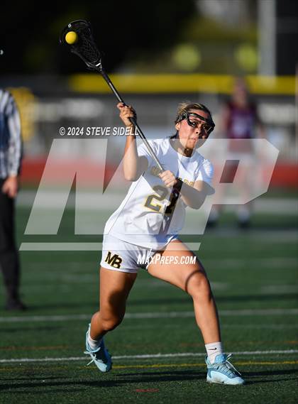 Thumbnail 3 in Tri-City Christian vs Mission Bay (CIFSDS D3 Quarterfinals) photogallery.