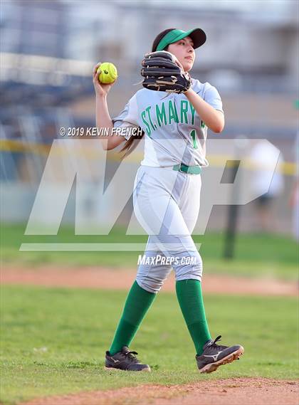 Thumbnail 2 in St. Mary's vs. North Canyon (Cool Nights Tournament) photogallery.