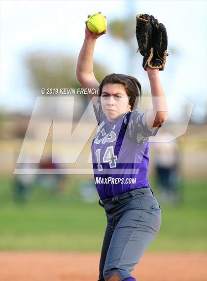 Thumbnail 2 in St. Mary's vs. North Canyon (Cool Nights Tournament) photogallery.