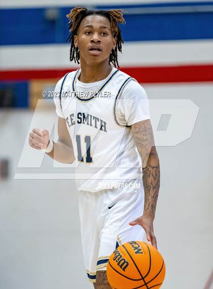 Thumbnail 1 in E.E. Smith vs. Northwood Temple Academy (MLK Dream Jam at Terry Sanford) photogallery.