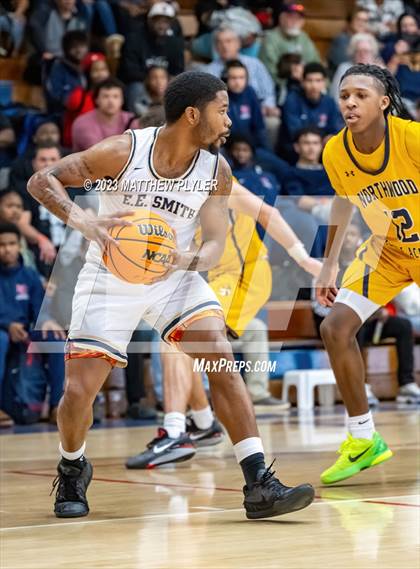 Thumbnail 2 in E.E. Smith vs. Northwood Temple Academy (MLK Dream Jam at Terry Sanford) photogallery.