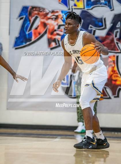 Thumbnail 2 in E.E. Smith vs. Northwood Temple Academy (MLK Dream Jam at Terry Sanford) photogallery.