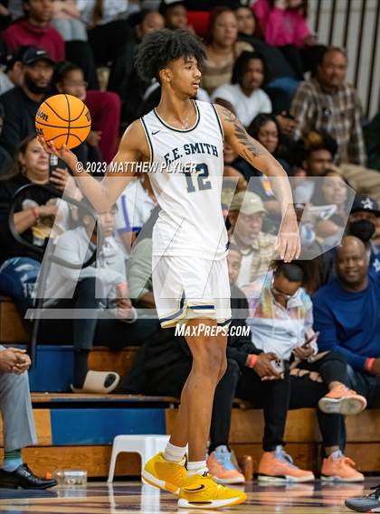 Thumbnail 1 in E.E. Smith vs. Northwood Temple Academy (MLK Dream Jam at Terry Sanford) photogallery.