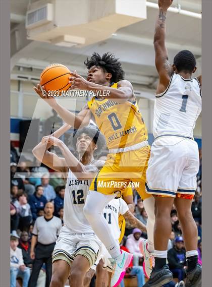 Thumbnail 2 in E.E. Smith vs. Northwood Temple Academy (MLK Dream Jam at Terry Sanford) photogallery.