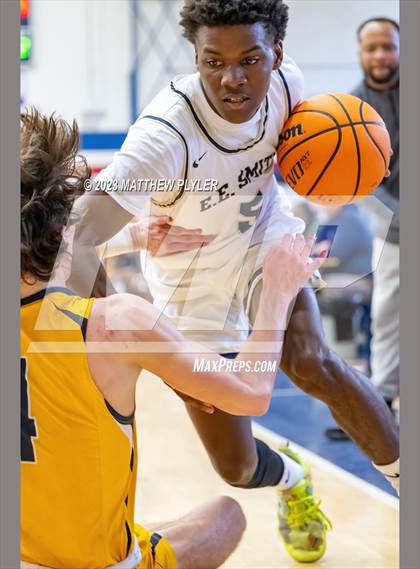 Thumbnail 1 in E.E. Smith vs. Northwood Temple Academy (MLK Dream Jam at Terry Sanford) photogallery.