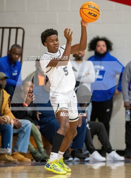 Thumbnail 2 in E.E. Smith vs. Northwood Temple Academy (MLK Dream Jam at Terry Sanford) photogallery.