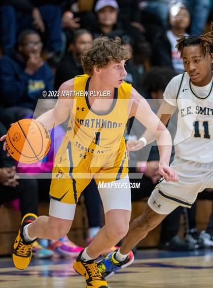 Thumbnail 1 in E.E. Smith vs. Northwood Temple Academy (MLK Dream Jam at Terry Sanford) photogallery.