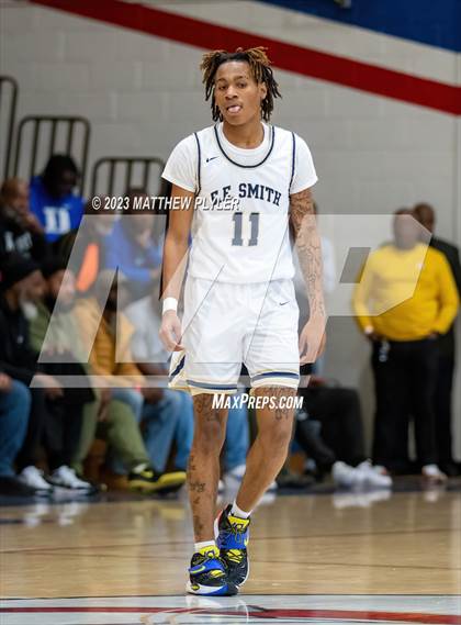 Thumbnail 1 in E.E. Smith vs. Northwood Temple Academy (MLK Dream Jam at Terry Sanford) photogallery.