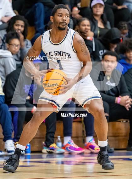 Thumbnail 2 in E.E. Smith vs. Northwood Temple Academy (MLK Dream Jam at Terry Sanford) photogallery.