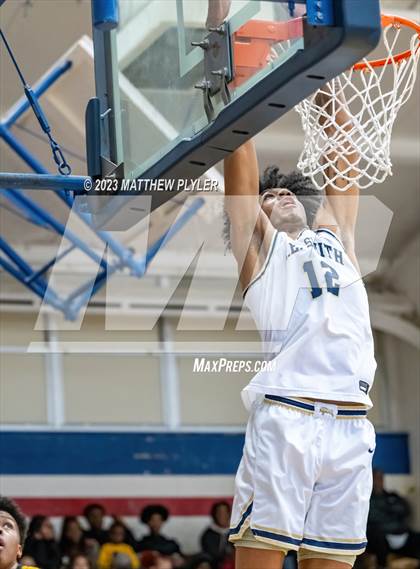 Thumbnail 1 in E.E. Smith vs. Northwood Temple Academy (MLK Dream Jam at Terry Sanford) photogallery.