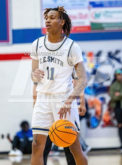 Thumbnail 3 in E.E. Smith vs. Northwood Temple Academy (MLK Dream Jam at Terry Sanford) photogallery.