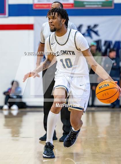 Thumbnail 1 in E.E. Smith vs. Northwood Temple Academy (MLK Dream Jam at Terry Sanford) photogallery.
