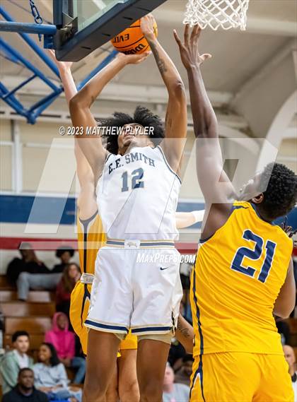 Thumbnail 1 in E.E. Smith vs. Northwood Temple Academy (MLK Dream Jam at Terry Sanford) photogallery.