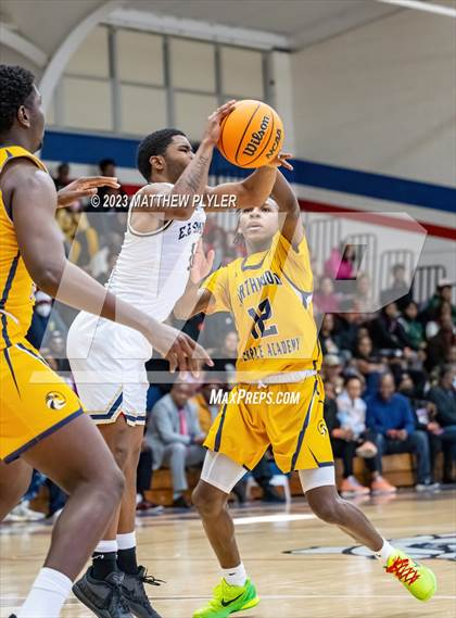 Thumbnail 1 in E.E. Smith vs. Northwood Temple Academy (MLK Dream Jam at Terry Sanford) photogallery.