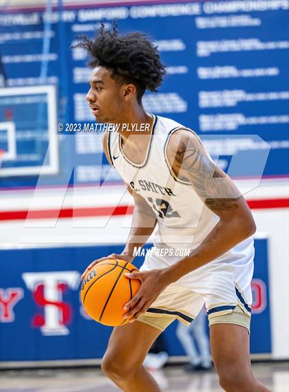 Thumbnail 3 in E.E. Smith vs. Northwood Temple Academy (MLK Dream Jam at Terry Sanford) photogallery.