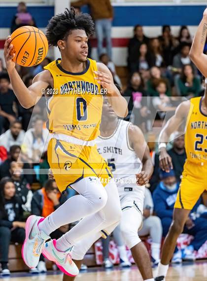 Thumbnail 1 in E.E. Smith vs. Northwood Temple Academy (MLK Dream Jam at Terry Sanford) photogallery.