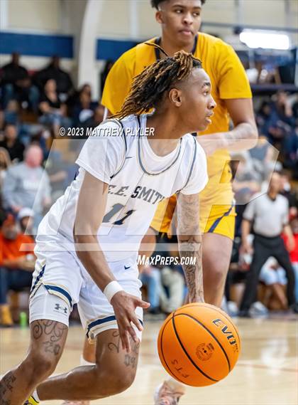 Thumbnail 3 in E.E. Smith vs. Northwood Temple Academy (MLK Dream Jam at Terry Sanford) photogallery.