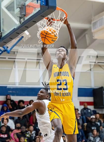 Thumbnail 2 in E.E. Smith vs. Northwood Temple Academy (MLK Dream Jam at Terry Sanford) photogallery.