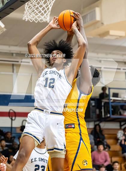 Thumbnail 1 in E.E. Smith vs. Northwood Temple Academy (MLK Dream Jam at Terry Sanford) photogallery.