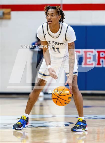 Thumbnail 3 in E.E. Smith vs. Northwood Temple Academy (MLK Dream Jam at Terry Sanford) photogallery.