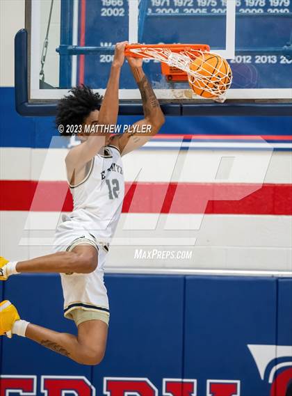 Thumbnail 1 in E.E. Smith vs. Northwood Temple Academy (MLK Dream Jam at Terry Sanford) photogallery.