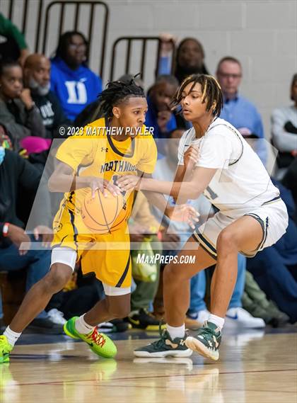 Thumbnail 1 in E.E. Smith vs. Northwood Temple Academy (MLK Dream Jam at Terry Sanford) photogallery.