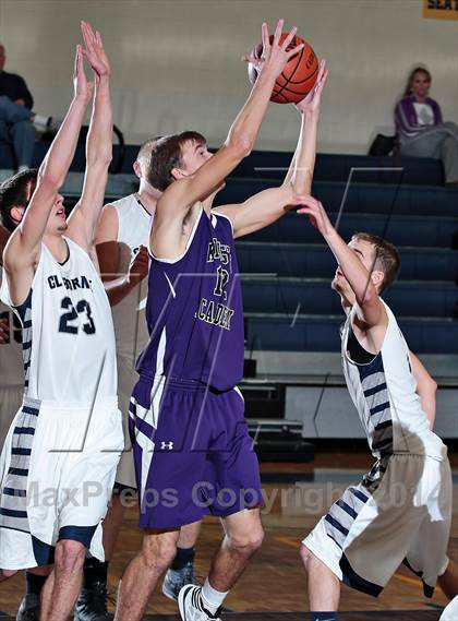 Thumbnail 3 in Claiborne vs King's Academy (Seymour Chirstmas Classic) photogallery.