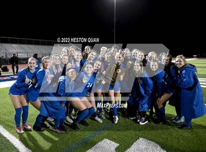 Thumbnail 3 in Los Alamitos vs. Santa Margarita (CIF State D1 SoCal Regional Final) photogallery.