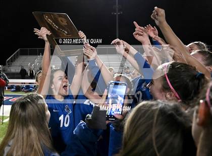 Thumbnail 3 in Los Alamitos vs. Santa Margarita (CIF State D1 SoCal Regional Final) photogallery.