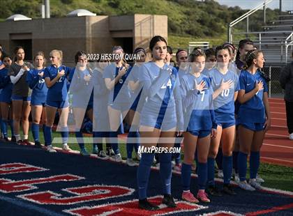 Thumbnail 3 in Los Alamitos vs. Santa Margarita (CIF State D1 SoCal Regional Final) photogallery.