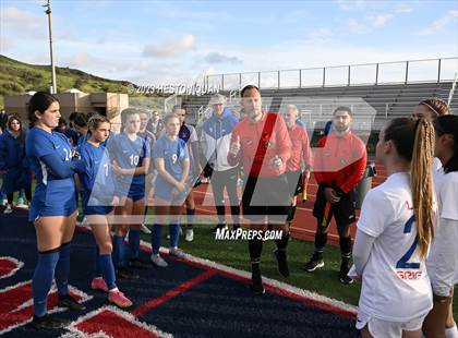 Thumbnail 1 in Los Alamitos vs. Santa Margarita (CIF State D1 SoCal Regional Final) photogallery.
