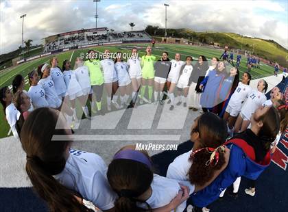 Thumbnail 1 in Los Alamitos vs. Santa Margarita (CIF State D1 SoCal Regional Final) photogallery.