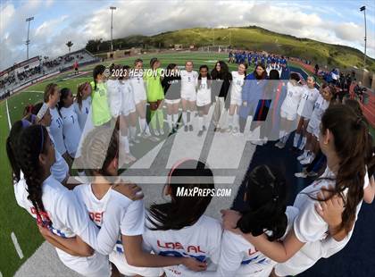 Thumbnail 2 in Los Alamitos vs. Santa Margarita (CIF State D1 SoCal Regional Final) photogallery.
