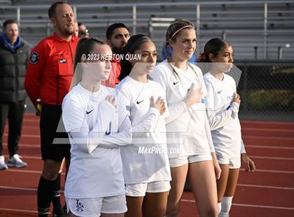 Thumbnail 2 in Los Alamitos vs. Santa Margarita (CIF State D1 SoCal Regional Final) photogallery.