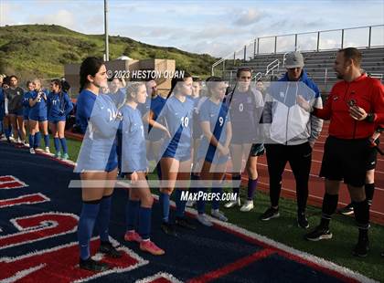 Thumbnail 1 in Los Alamitos vs. Santa Margarita (CIF State D1 SoCal Regional Final) photogallery.