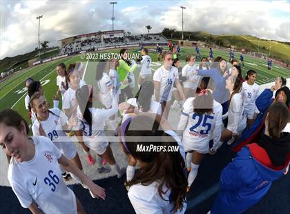 Thumbnail 2 in Los Alamitos vs. Santa Margarita (CIF State D1 SoCal Regional Final) photogallery.