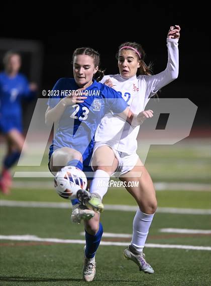 Thumbnail 2 in Los Alamitos vs. Santa Margarita (CIF State D1 SoCal Regional Final) photogallery.