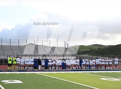 Thumbnail 2 in Los Alamitos vs. Santa Margarita (CIF State D1 SoCal Regional Final) photogallery.