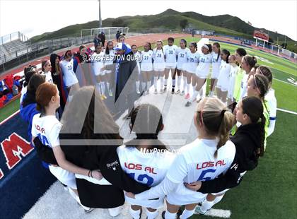 Thumbnail 2 in Los Alamitos vs. Santa Margarita (CIF State D1 SoCal Regional Final) photogallery.