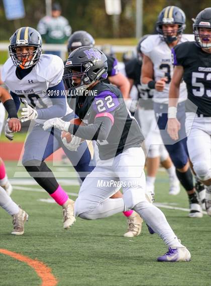 Thumbnail 2 in Pine Bush vs. Monroe-Woodbury (Section 9 Class AA Semifinal) photogallery.