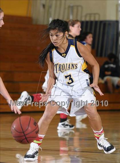 Thumbnail 2 in Rocklin vs. Oak Ridge (Trojan Toss-Up) photogallery.