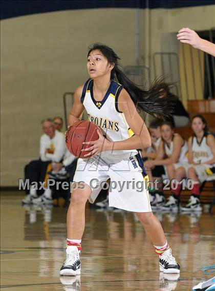 Thumbnail 2 in Rocklin vs. Oak Ridge (Trojan Toss-Up) photogallery.