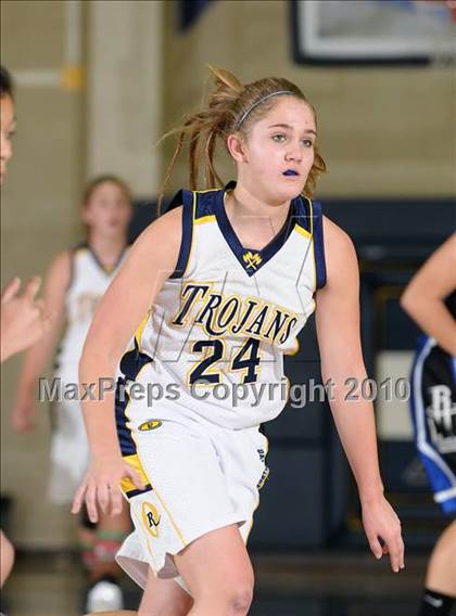 Thumbnail 2 in Rocklin vs. Oak Ridge (Trojan Toss-Up) photogallery.