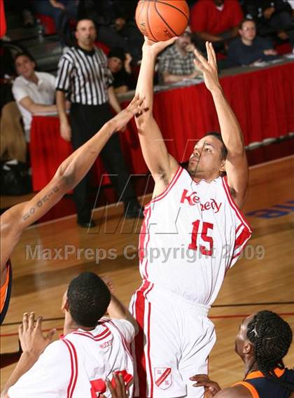 Thumbnail 2 in Jefferson vs Kennedy (PSAL AA Semifinal) photogallery.