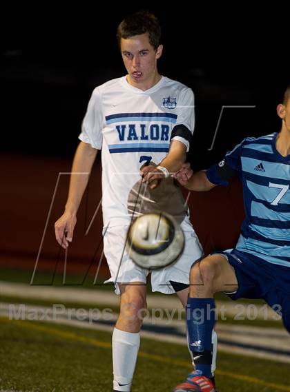 Thumbnail 3 in Valor Christian vs. Vista PEAK Prep (CHSAA 4A 1st Round) photogallery.
