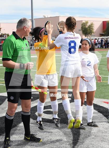 Thumbnail 3 in Salpointe Catholic vs. Thunderbird (AIA 4A Final Awards Photos) photogallery.